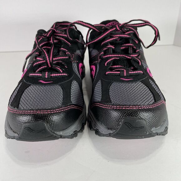 Saucony Grid ESCAPE TR Sneaker Women’s 8 Black Pink Running Trail Hiking NEW - Picture 3 of 11